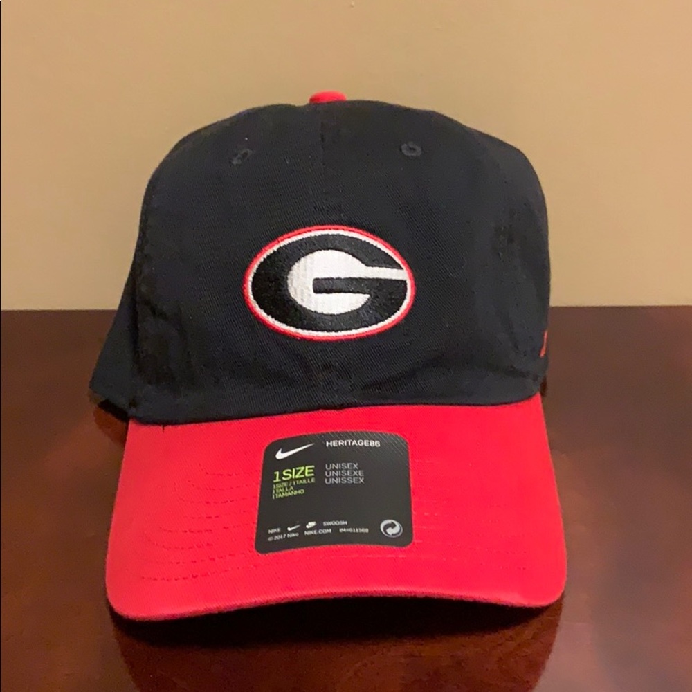 UGA Georgia Bulldogs Nike Hat Cap Heritage 86
